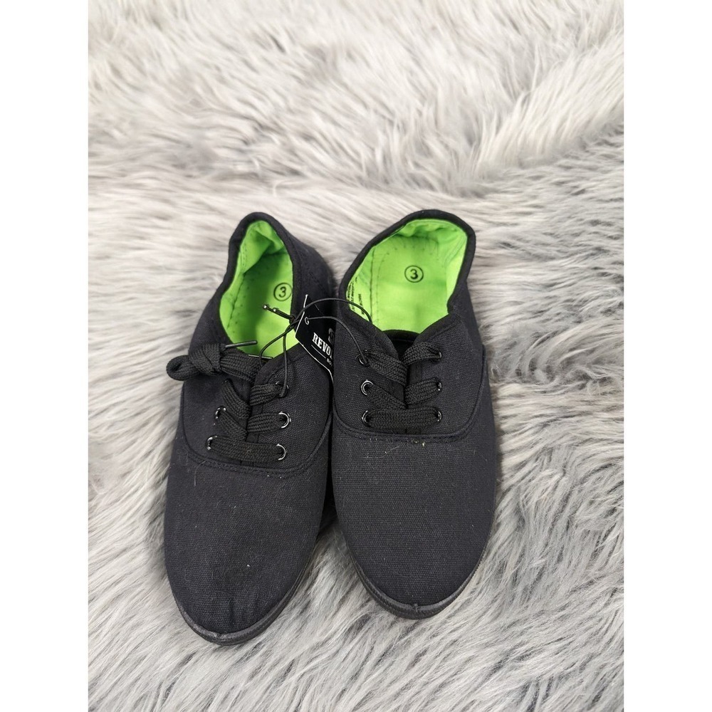 Boys black Shoes size 3